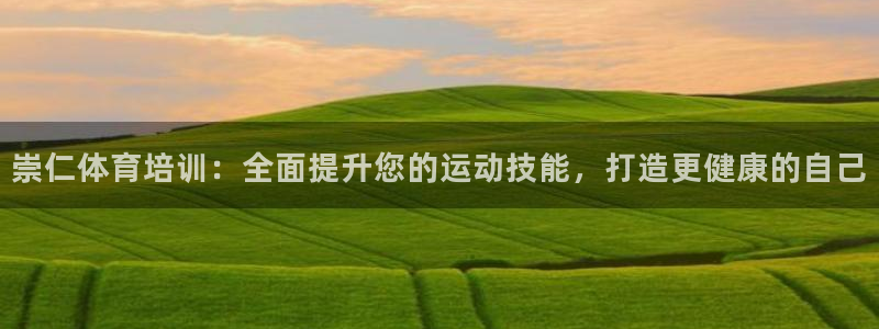 焦点娱乐平台登录不了：崇仁体育培训：全面提升您的运动
